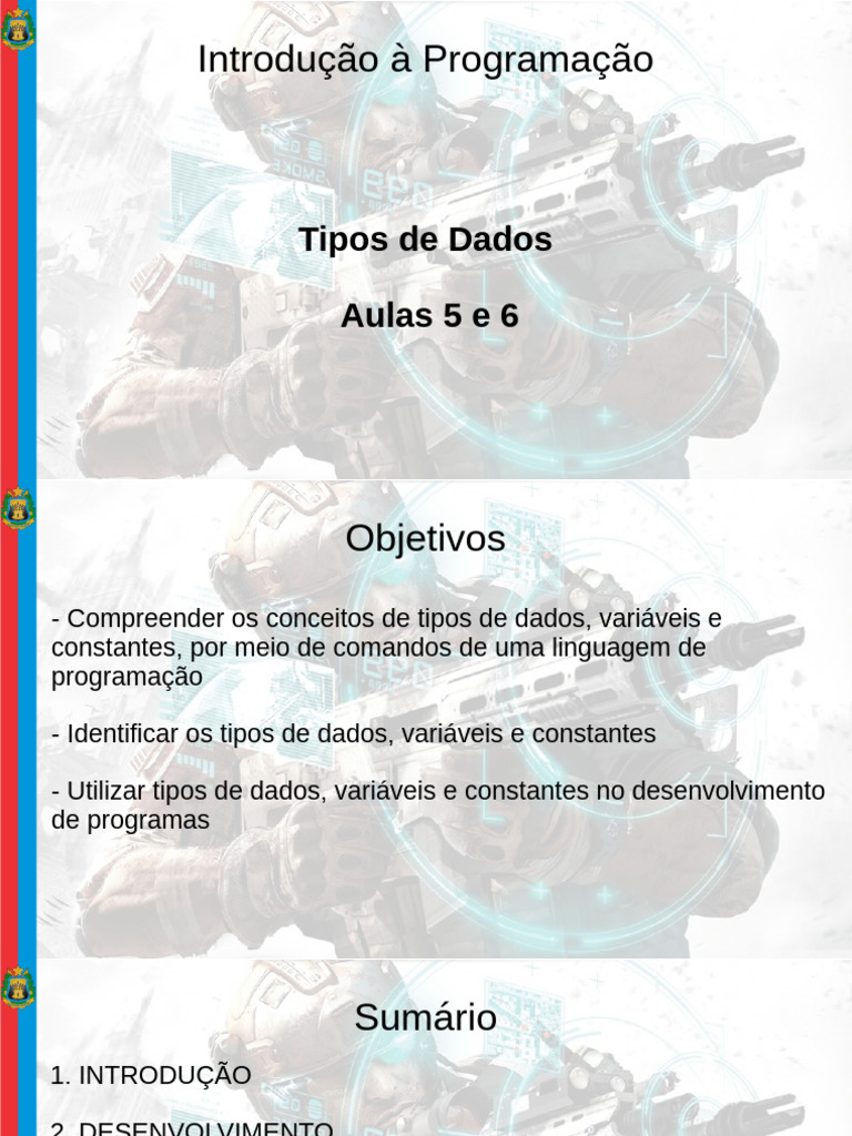 Tipos de Dados e Variáveis em Python | PDF | Tipo de dados | Python ...