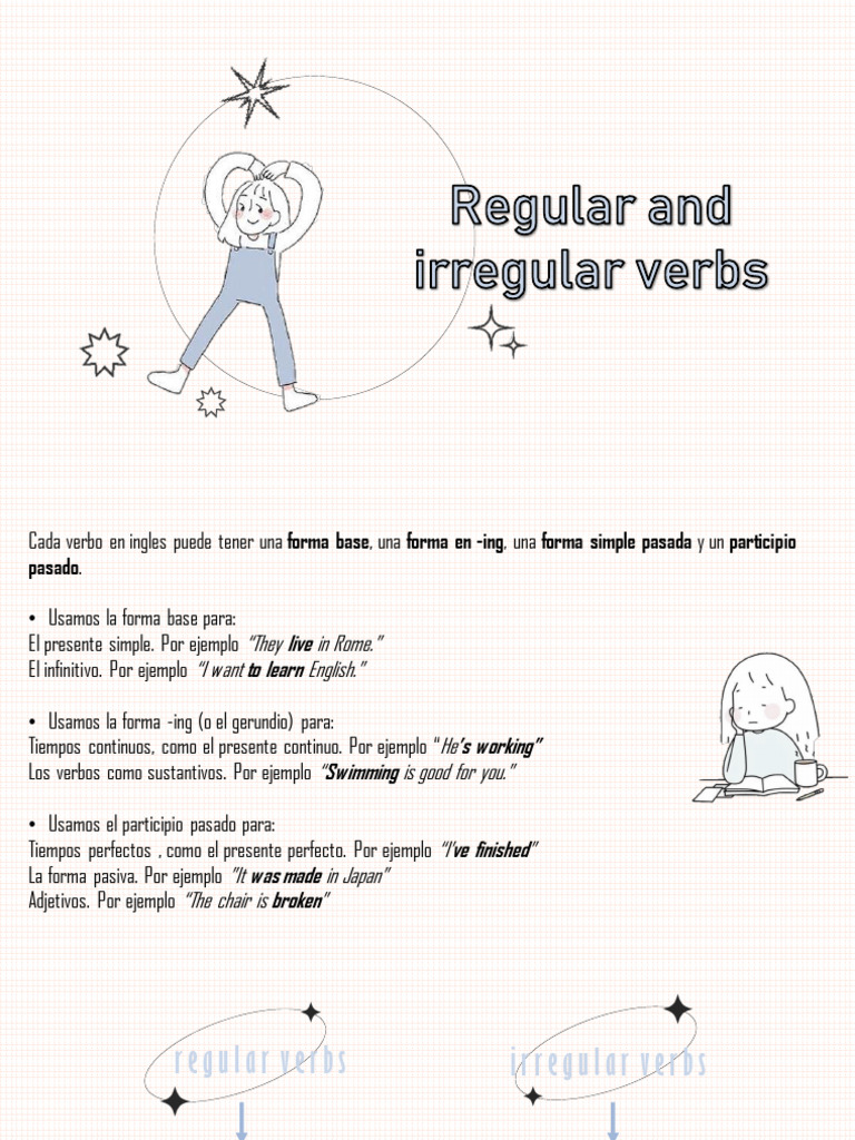 Regular and Irregular Verbs | PDF | Semantic Units | Linguistic Typology