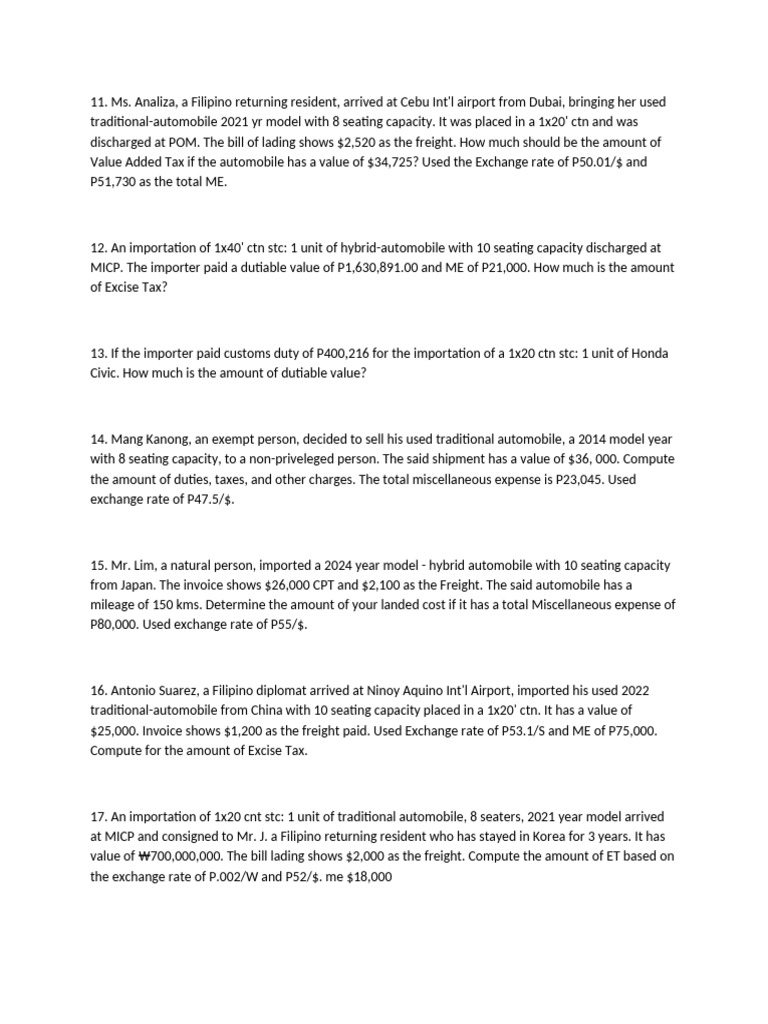 TM Reviewer | PDF | Taxes | Ad Valorem Tax