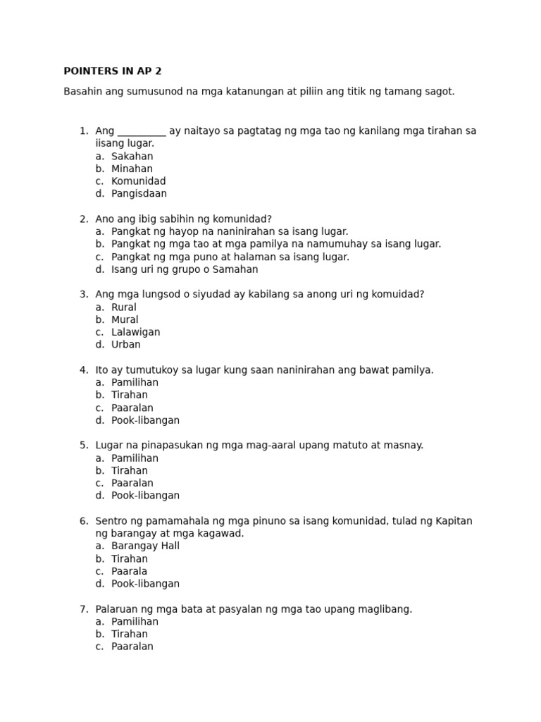 Pointers in AP 2 | PDF