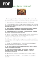 Como Contar Historias