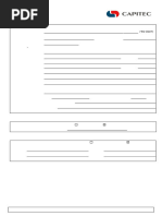 ANC Membership Application Form | PDF | African National Congress | Banks