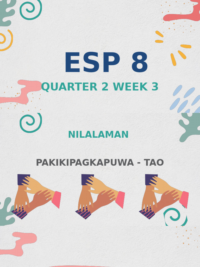 Esp 8 Quarter 1 Week 3 | PDF