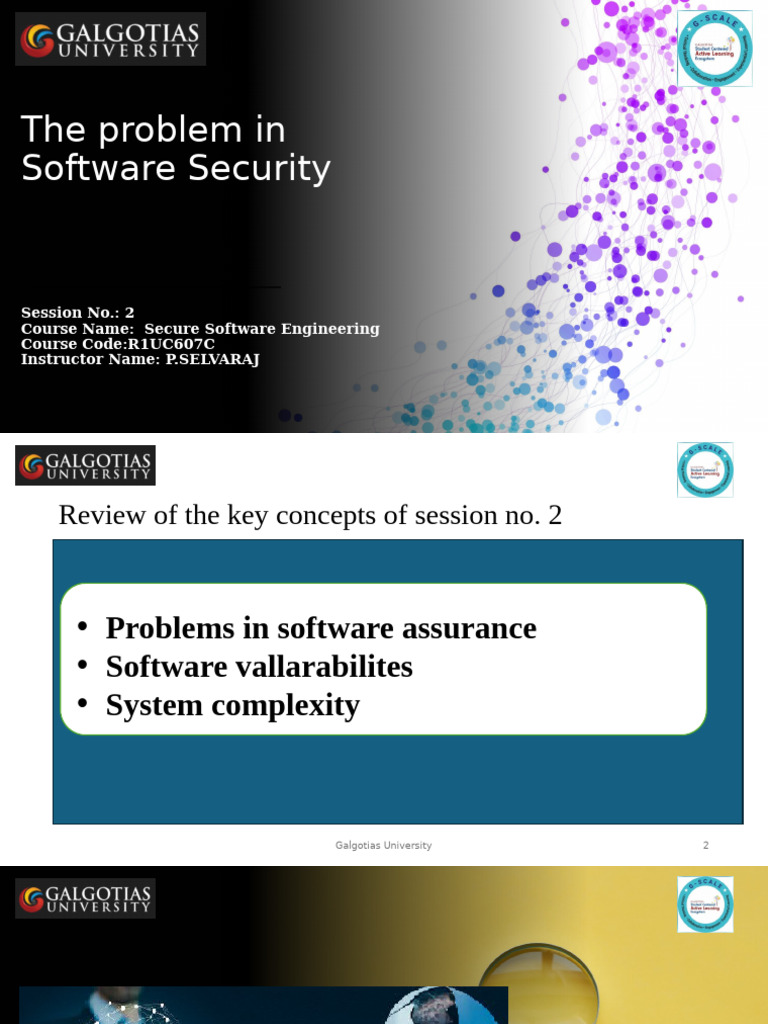 Software Security Challenges & Solutions | PDF | Security | Computer ...