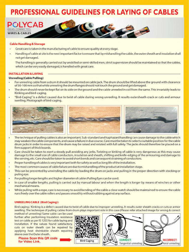 Cable Laying Trick | PDF