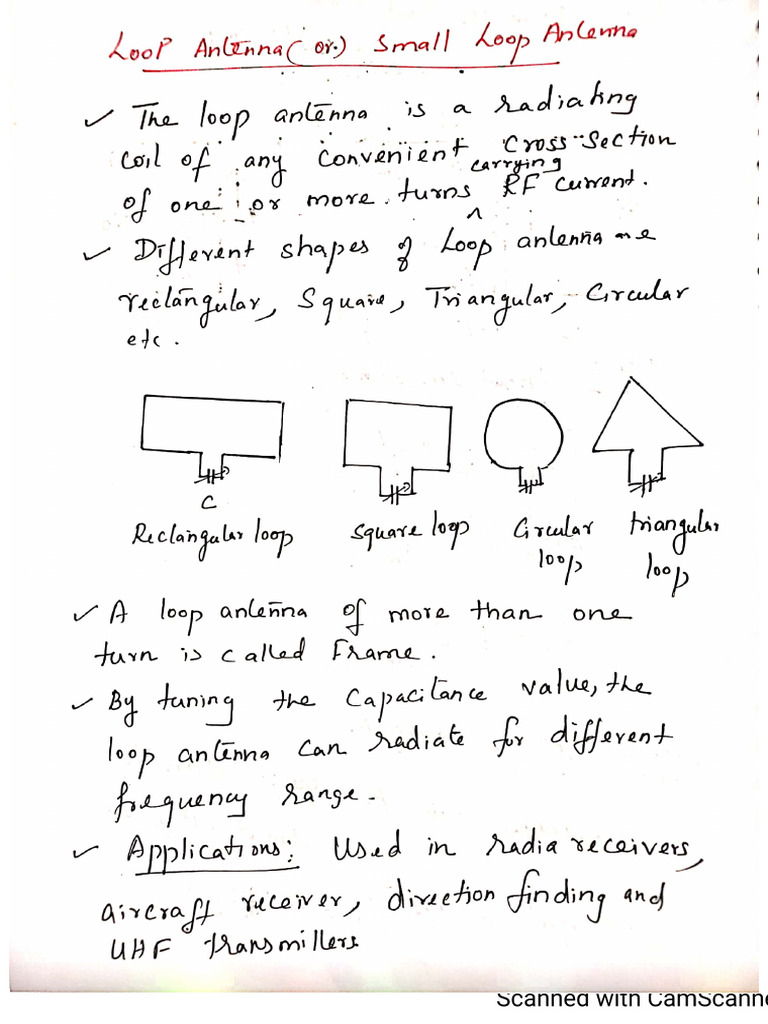 Loop Antenna | PDF