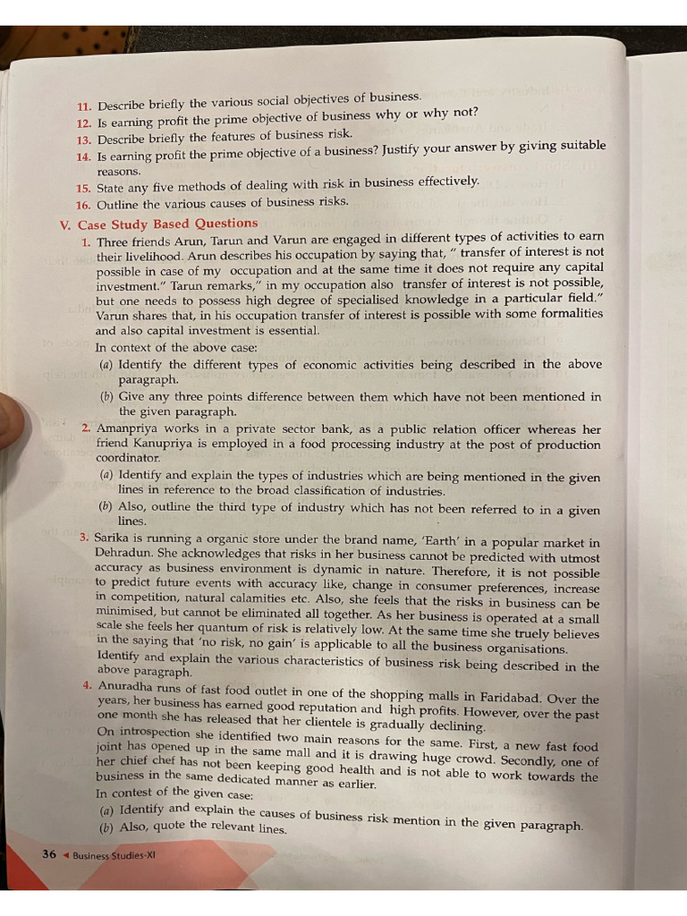Case Studies BS Chapter 1 & 2 | PDF