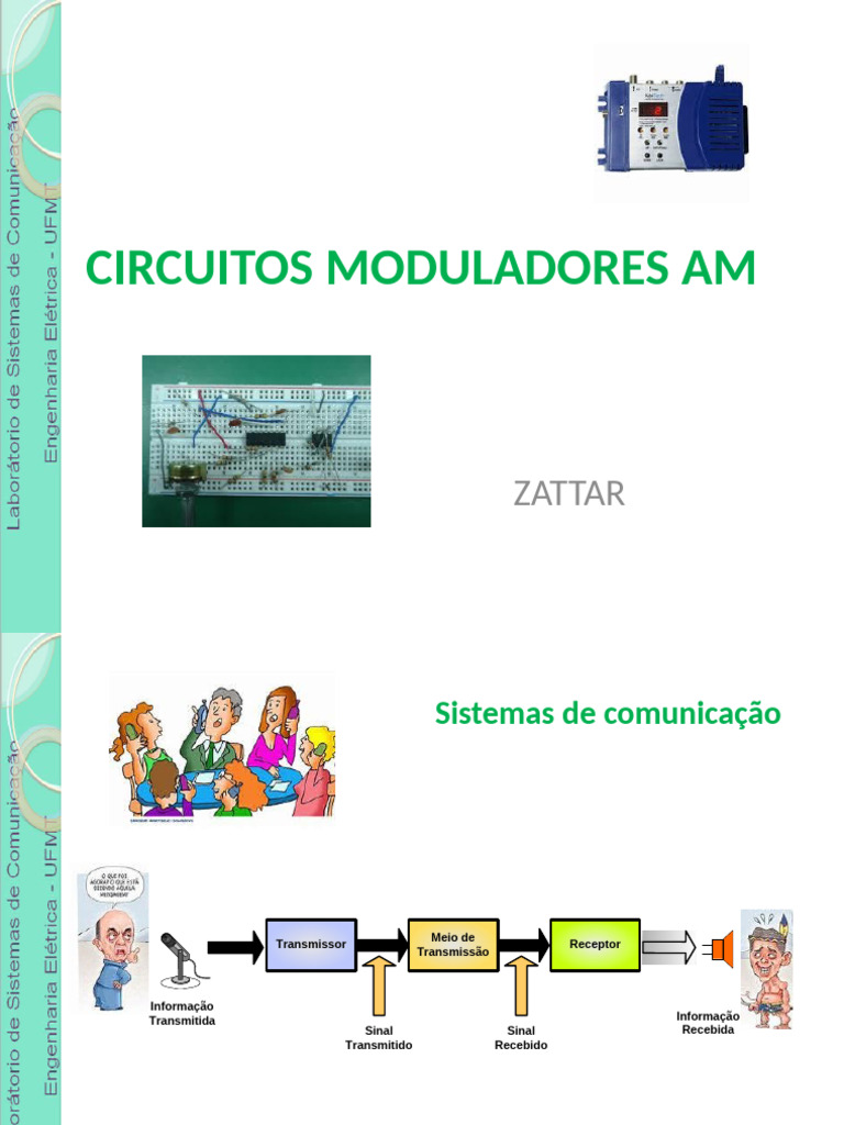 Circuitos de Moduladores AM | PDF | Engenharia Elétrica | Eletrônicos