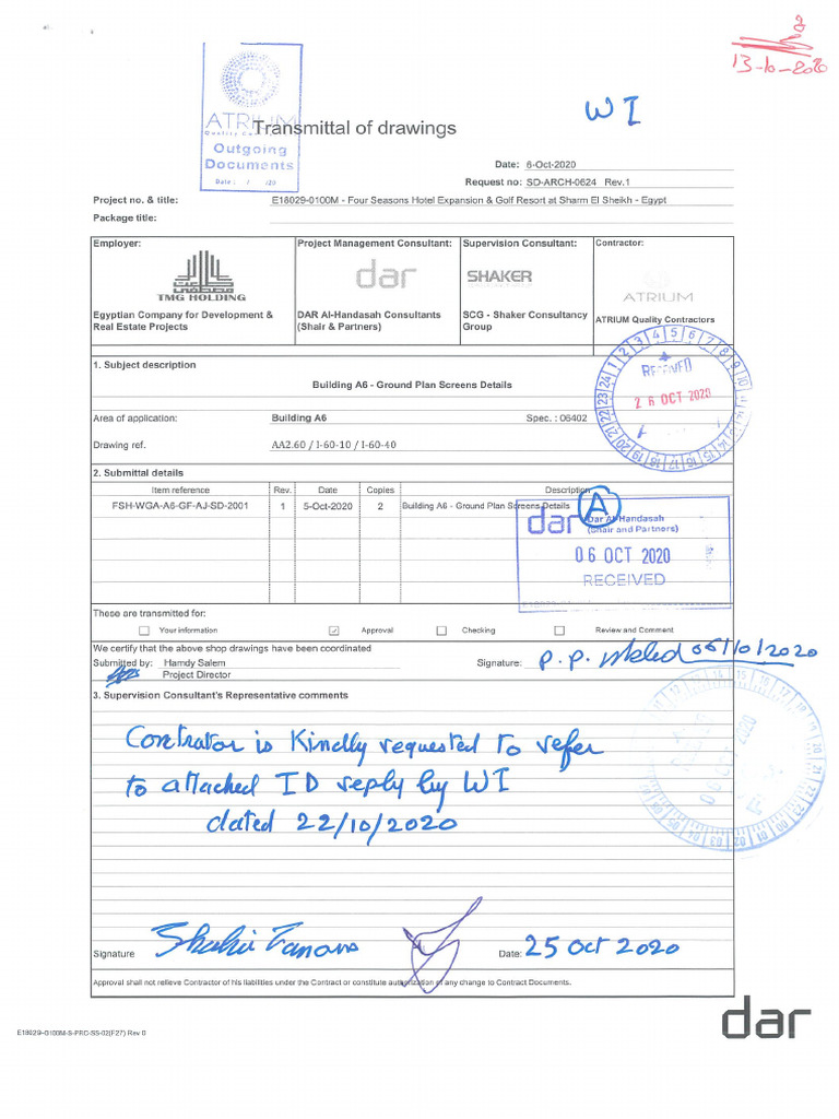 Wimberly Interiors Drawing Review Summary | PDF
