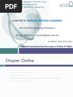 Manufacturing Process Sheet Overview | PDF