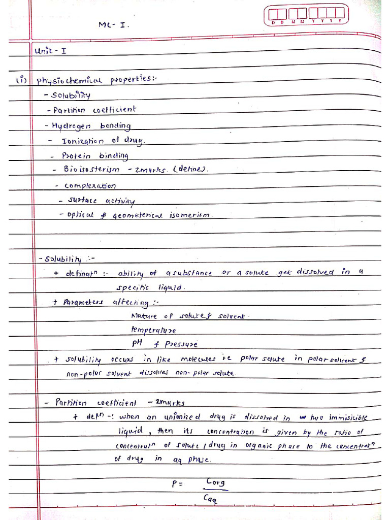MC-1 Notes | PDF