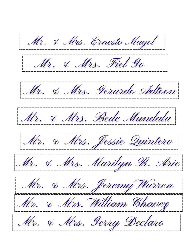Wedding Invitation | PDF