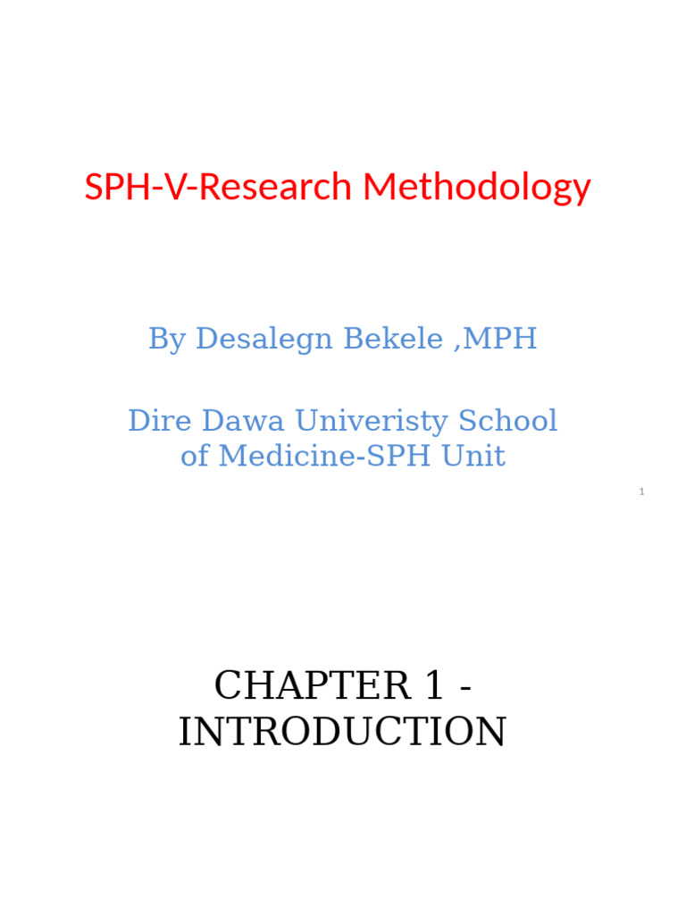 Research Methodology in Health Systems | PDF | Qualitative Research ...