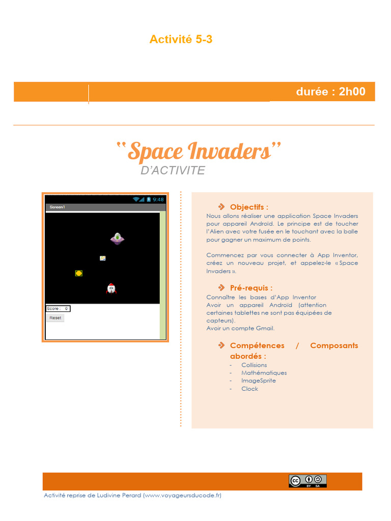 Créez votre jeu Space Invaders sur Android | PDF | Fusée