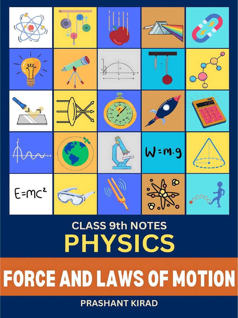 Force and Laws of Motion (Prashant Kirad) PDF | PDF