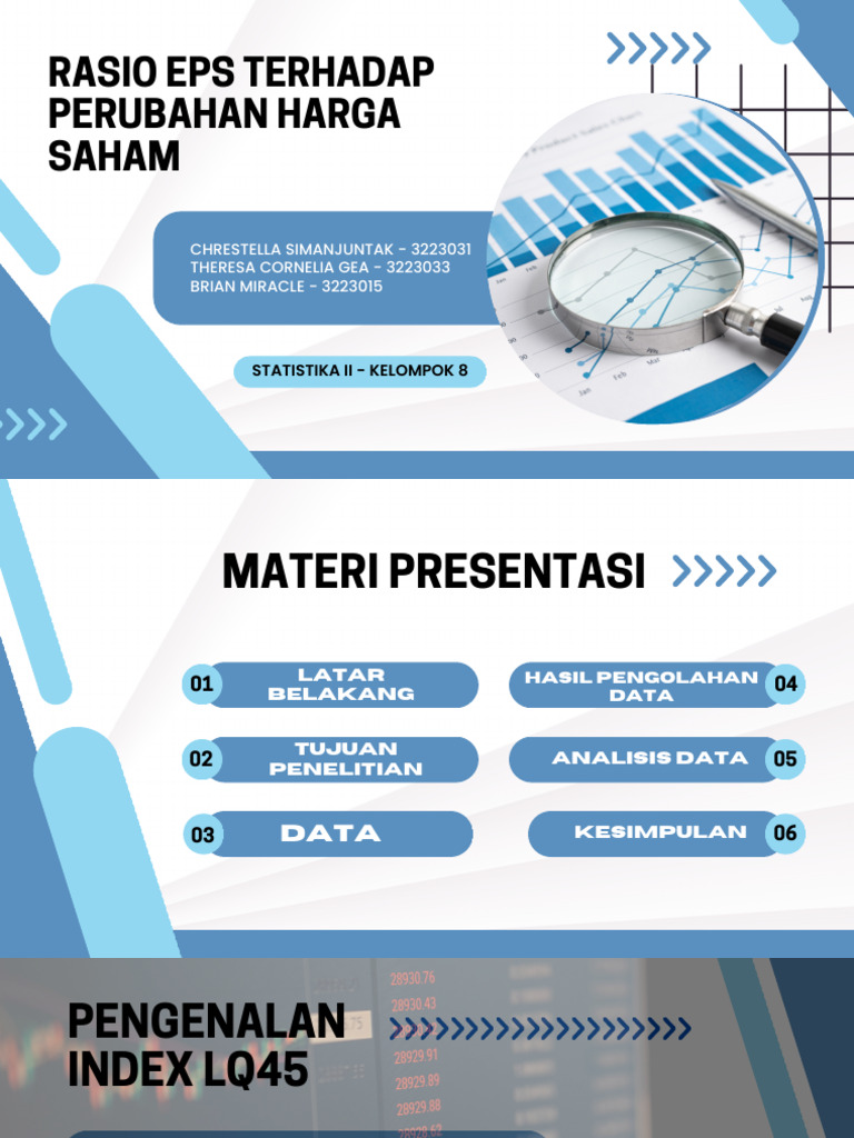 Pengaruh EPS Terhadap Harga Saham LQ45 | PDF