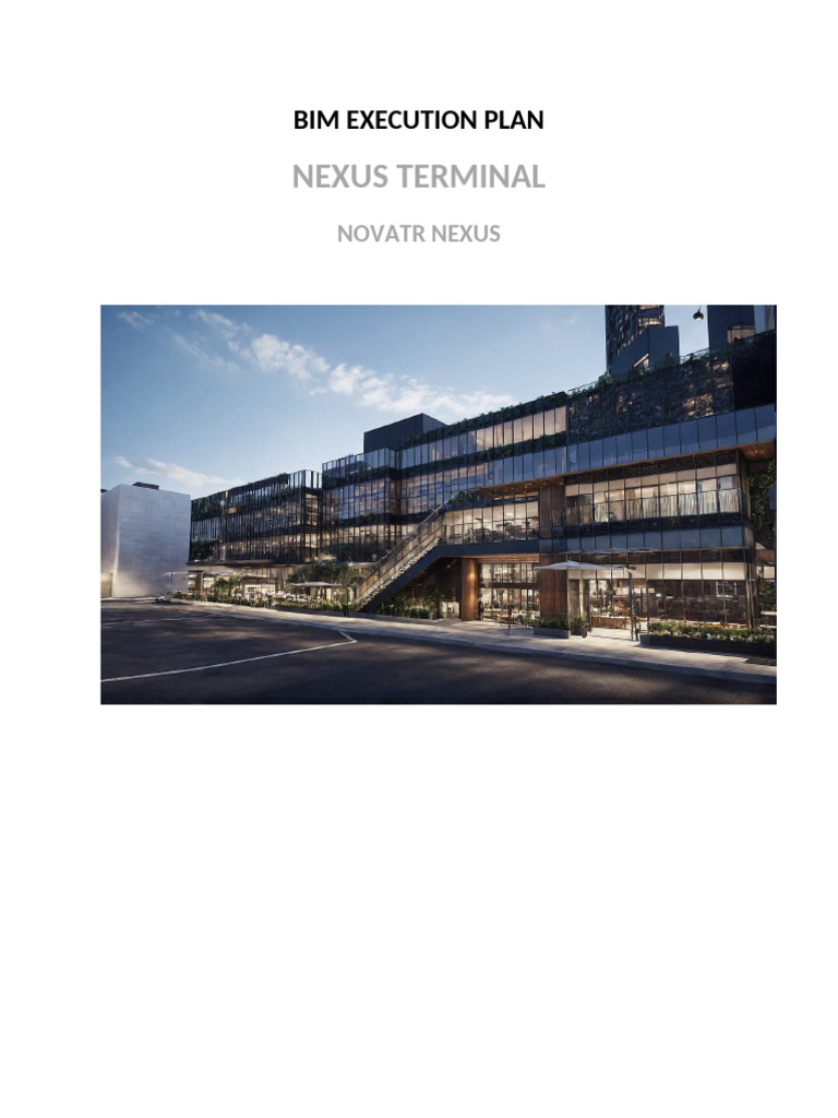 BIM Execution Plan for Nexus Terminal | PDF | Building Information ...