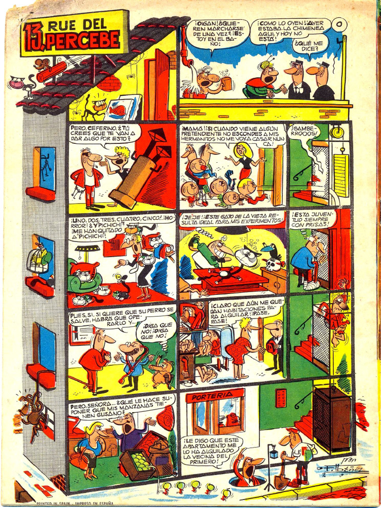 13 Rue Del Percebe (Completo), Tebeos Antiguos | PDF