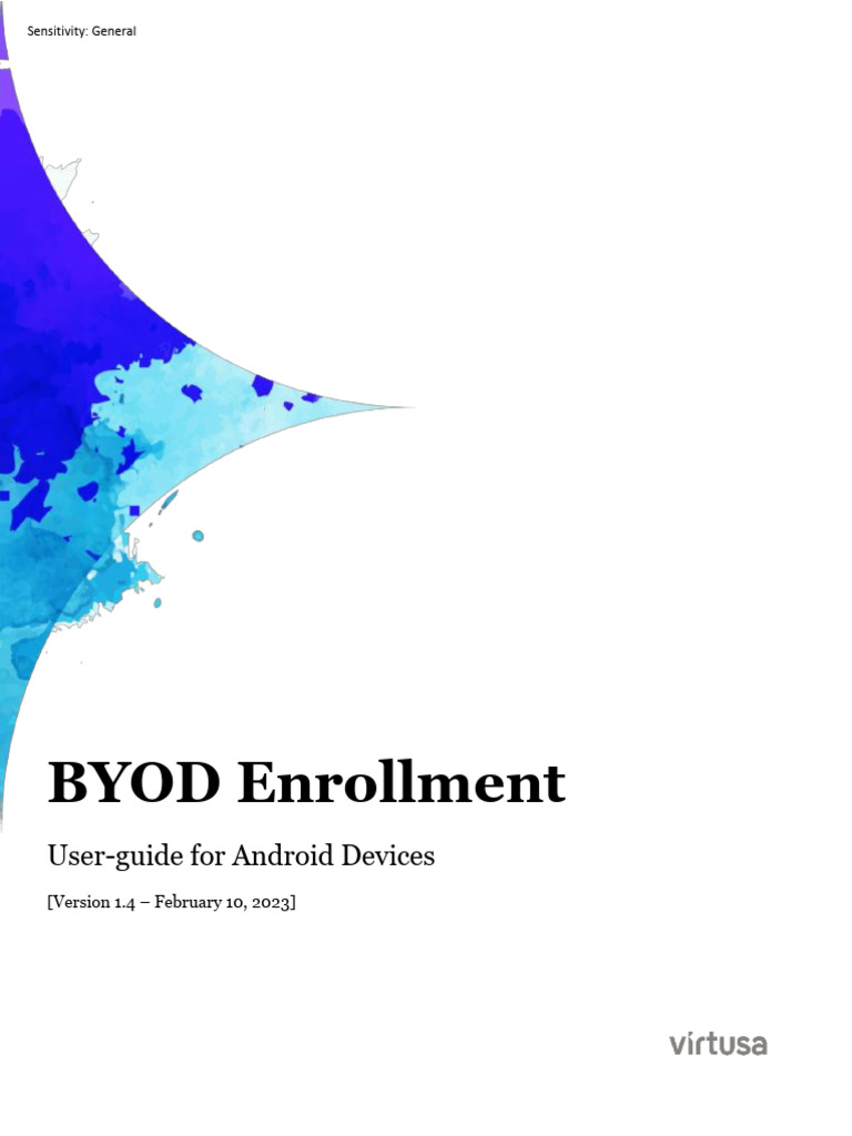 Byod Enrollment For Android Userguide | PDF | Mobile App | Android ...