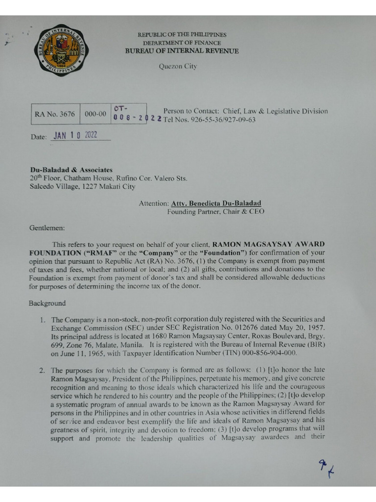 Rmaf Bir Ra3676 (2022) | PDF
