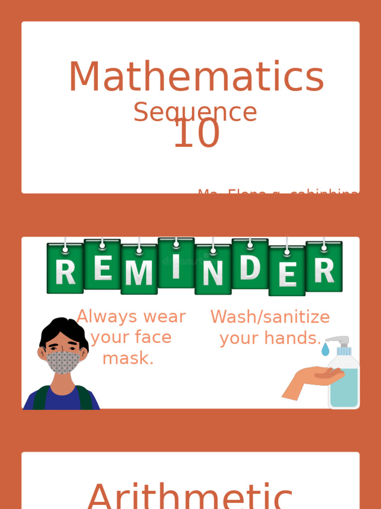 Understanding Arithmetic Sequences | PDF