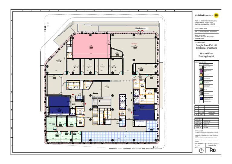 3 Flooring Layout - Level 0 | PDF | Stairs | Transport Buildings And ...