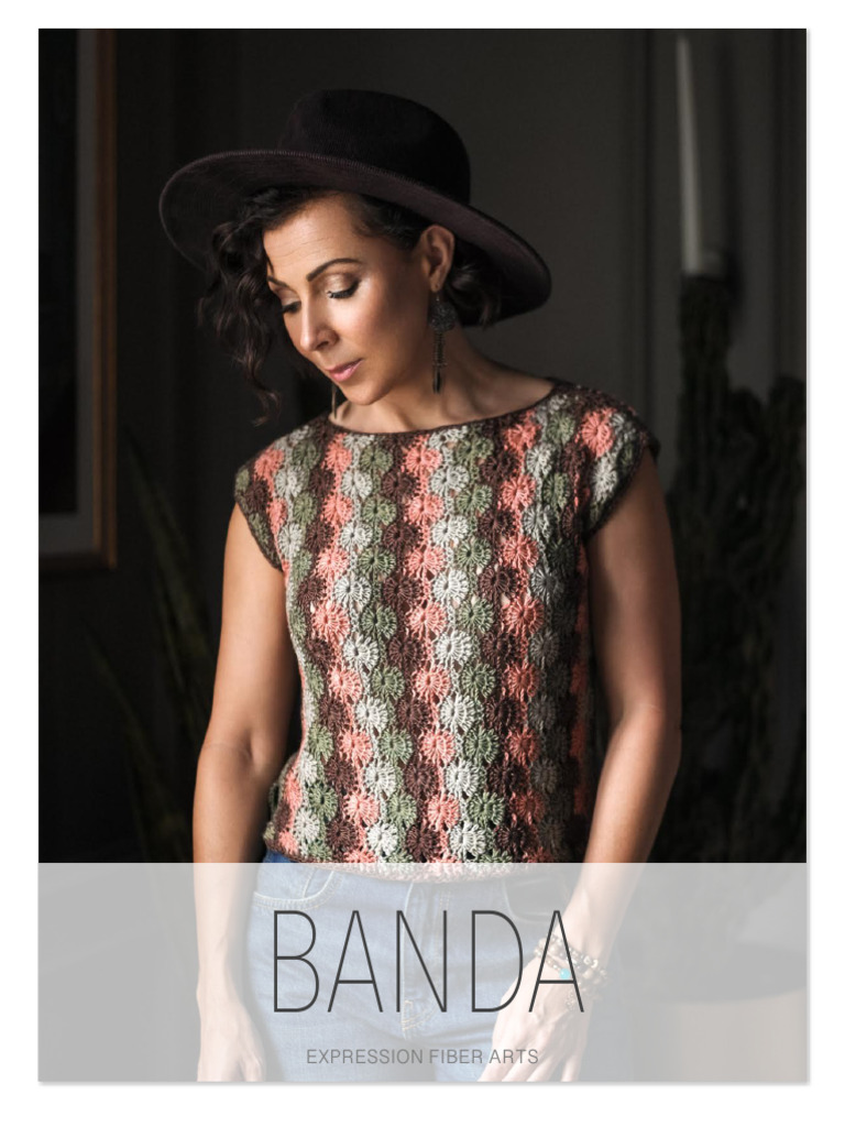 Crochet Banda Tee Pattern Guide | PDF | Crochet | Needlework