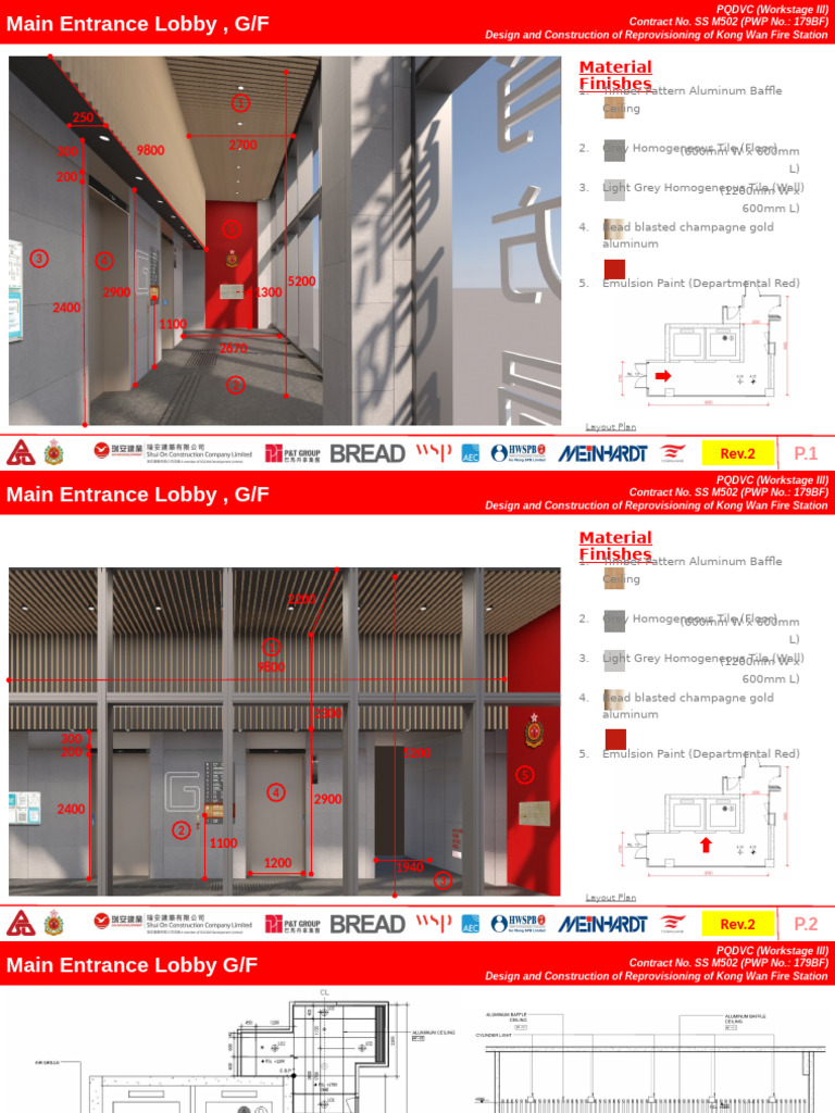 Kong Wan Fire Station Design Details | PDF