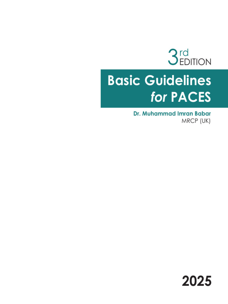 Fast PACES Clinical Medicine Guide 2025 | PDF