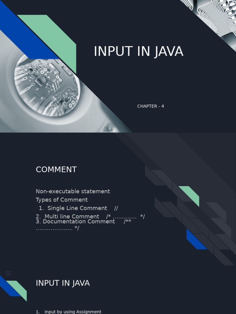 STD 9 Input in Java | PDF