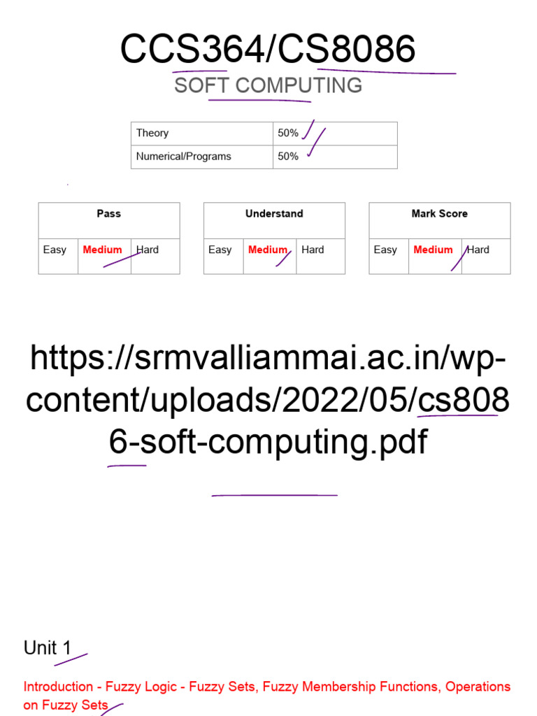 Soft Computing and Data Science Overview | PDF | Regression Analysis ...