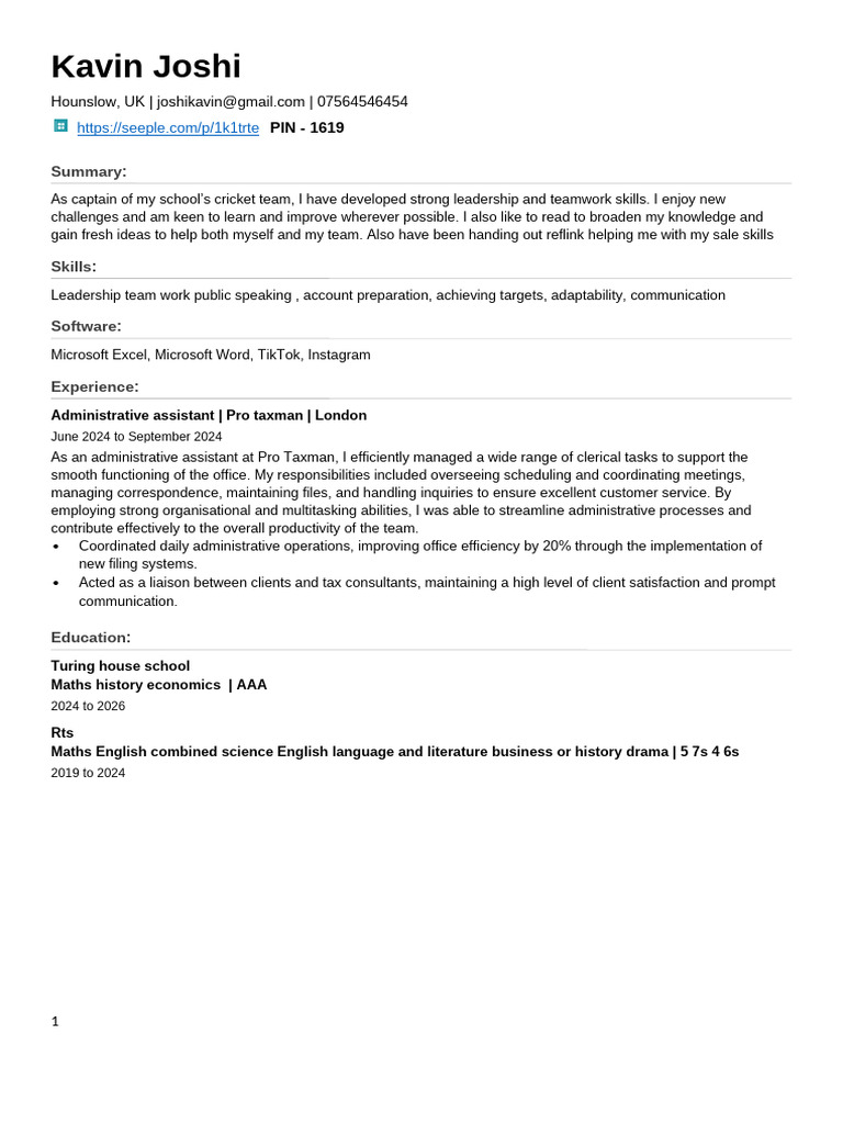 Leadership and Admin Skills Summary | PDF