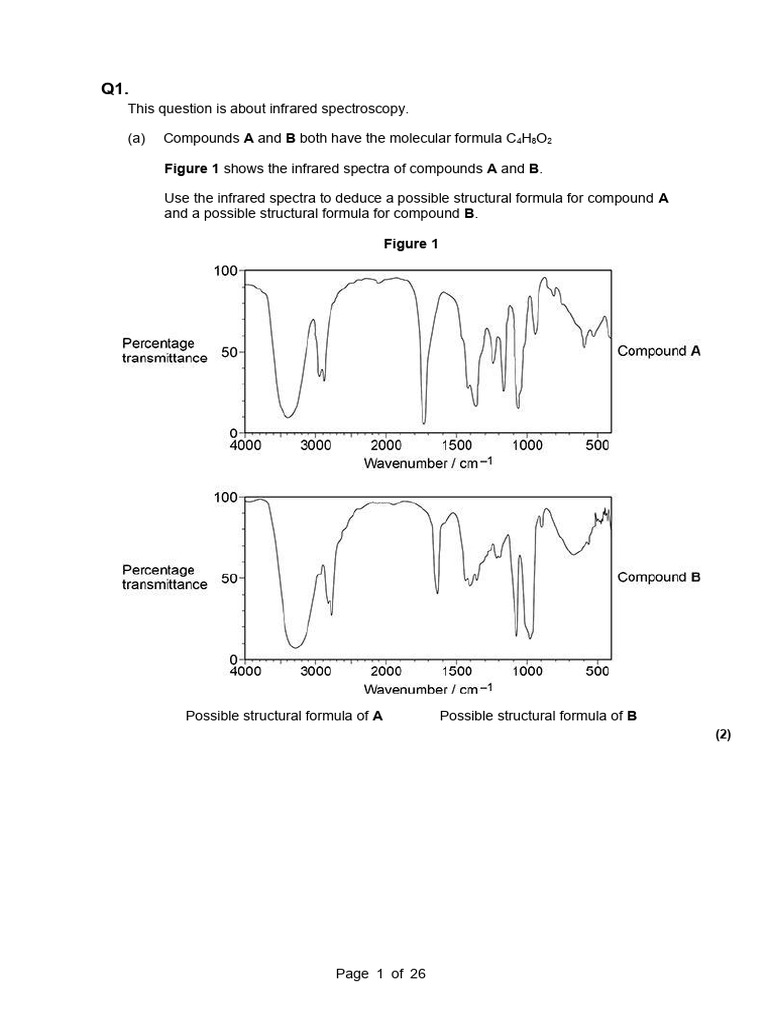 Infrared Spectroscopy and Organic Compounds Analysis | PDF ...