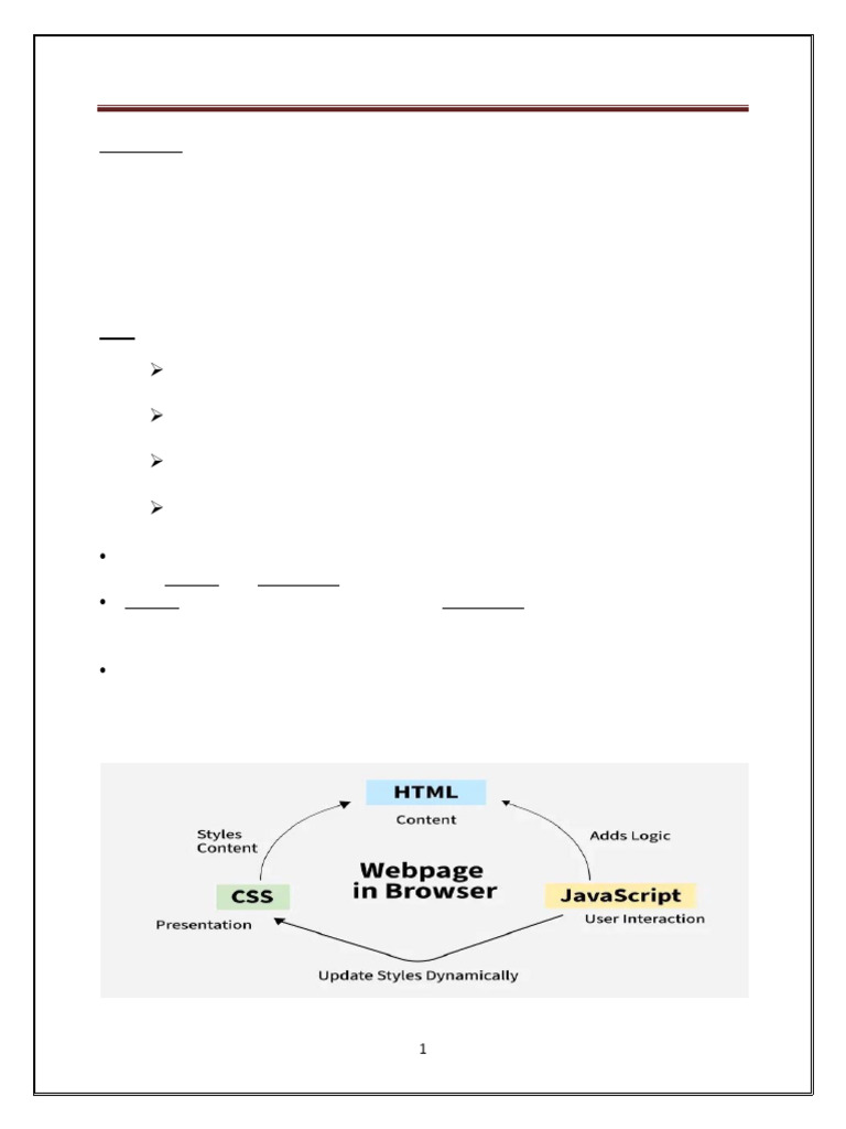 CSS Basics for Web Design | PDF | Document Object Model | Dynamic Html