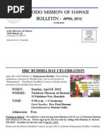 Download Jodo Mission of Hawaii Bulletin - April 2012 by Ryan SN87415550 doc pdf