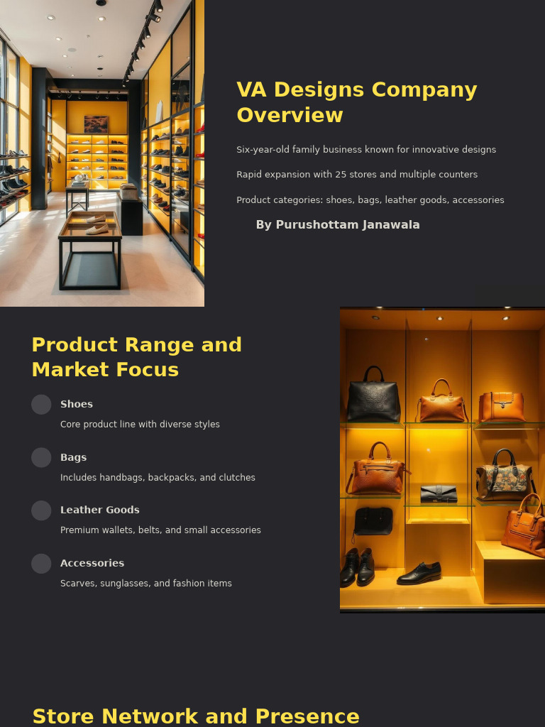 VA Designs Company Overview | PDF | Online Shopping | Business Economics