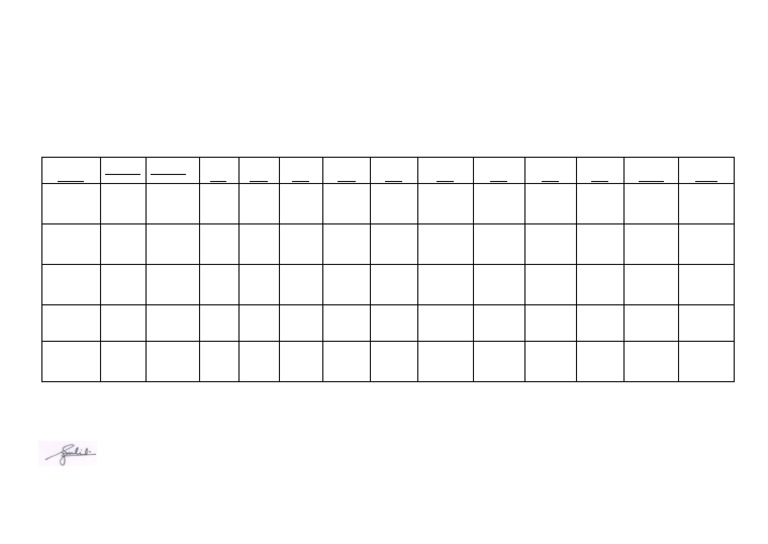 First Unit Test Timetable 2025 | PDF