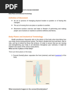 Understanding Oblique Plane Movements | PDF | Anatomical Terms Of ...