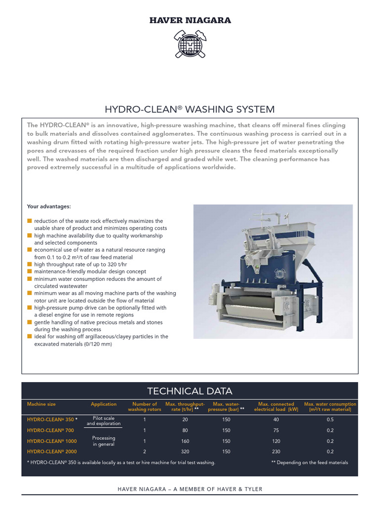 HYDRO-CLEAN® High-Pressure Washer System | PDF | Water | Mechanical ...