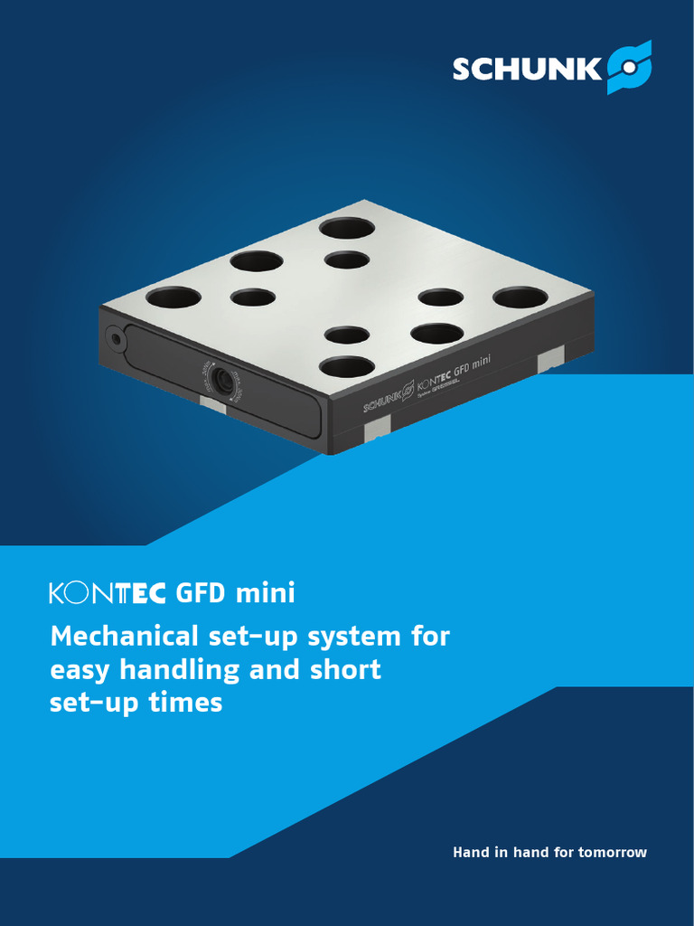 SCHUNK GFD Mini Set-Up System Overview | PDF | Actuator | Machines