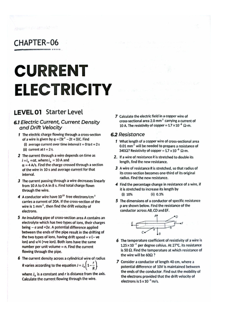 Current Electricity 2 | PDF