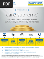 Care Supreme Brochure | PDF | Health Care | Social Programs