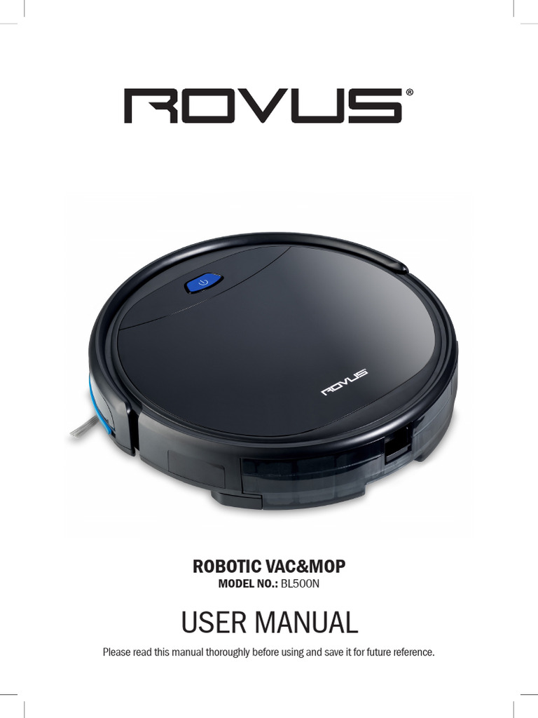 Rovus BL500N User Manual | PDF | Battery Charger | Remote Control