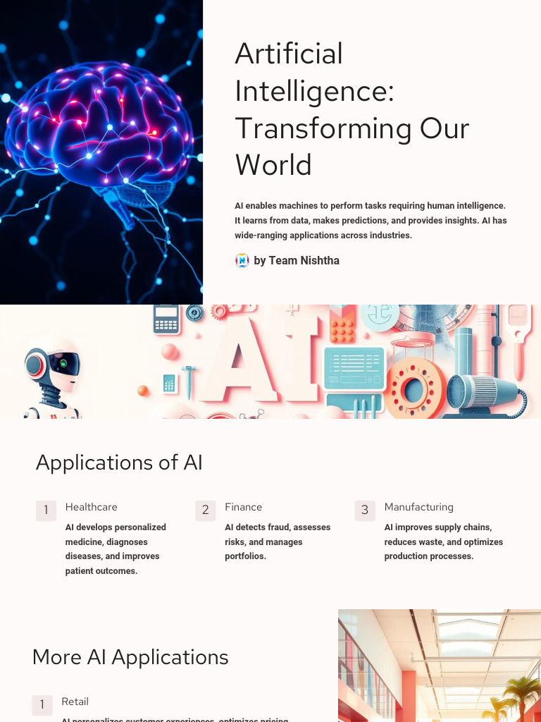AI and Its Impact On Human Society | PDF | Artificial Intelligence ...