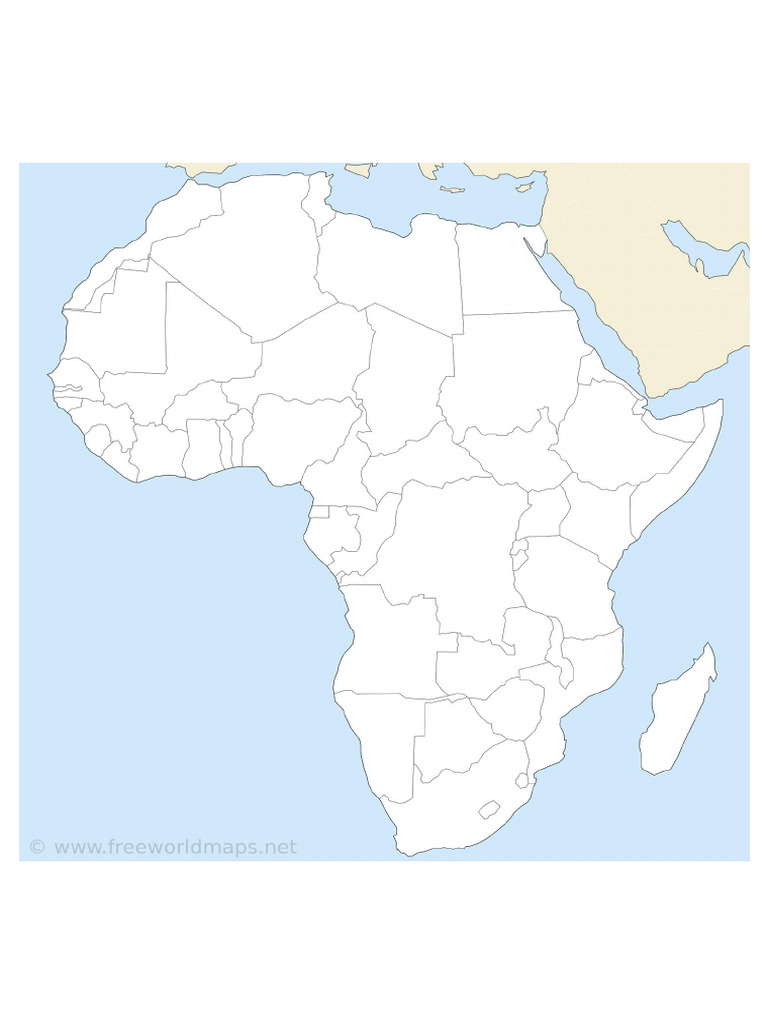 Africa Map | PDF