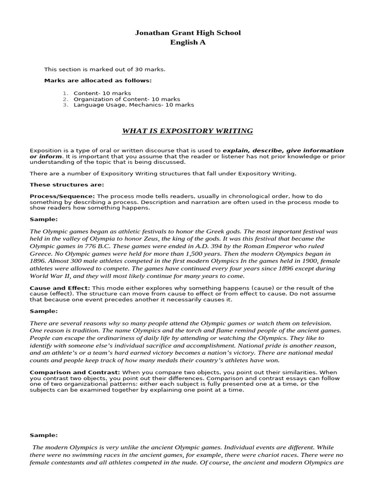 Expository Writing Guide and Letter Formats | PDF | Memorandum
