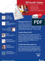 TROY SecureRx Printer Datasheet