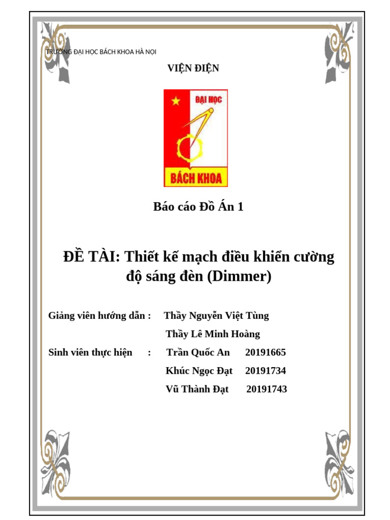 BCDA Nhom20191743 | PDF