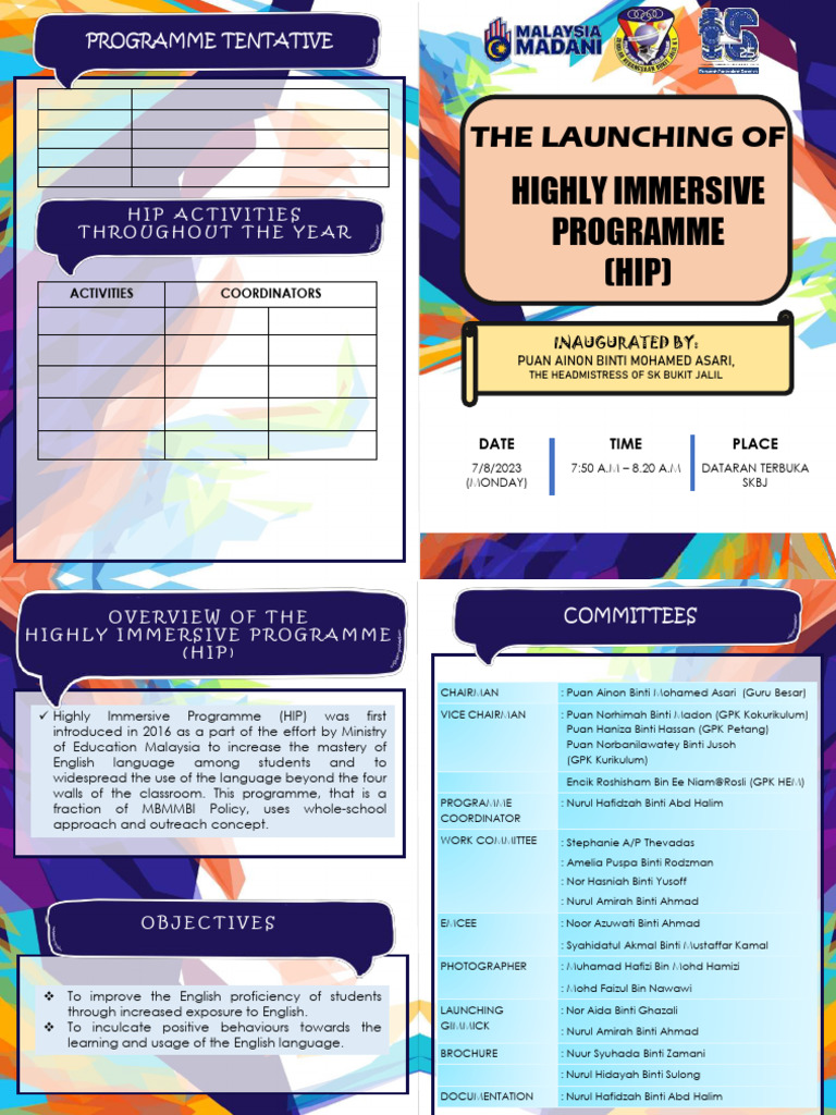 Buku Program Hip Sesi Pagi | PDF | Linguistics | Human Communication