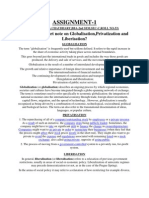 ECONOMIC REFORMS SINCE 1991: LIBERALISATION, PRIVATISATION AND GLOBALISATION (LESS THAN 40 CHARACTERS